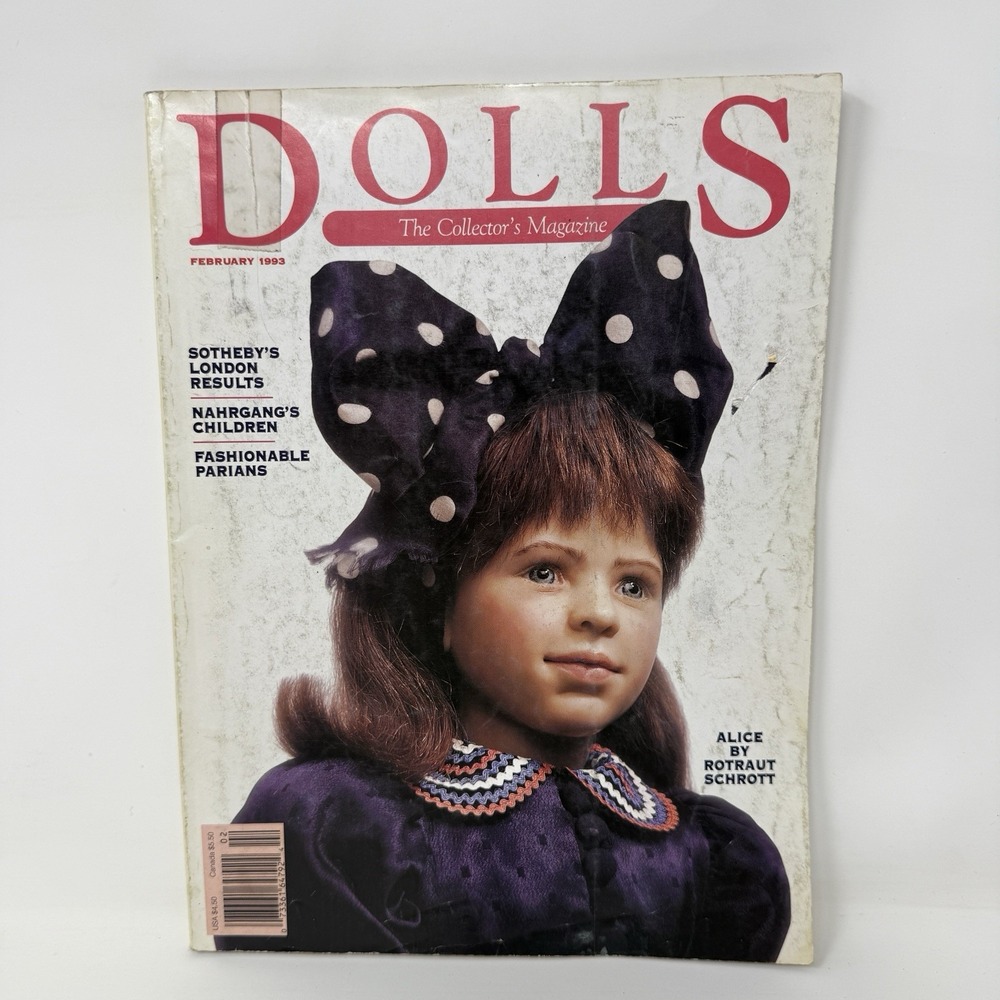 Dolls The Collector's Magazine February 1993 - Sothebys, Fashionable Parians